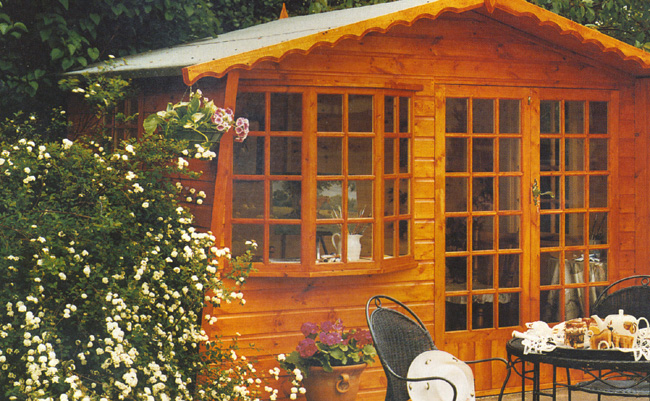 Sandringham wooden summerhouse