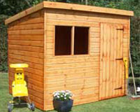 our full range of wooden sheds