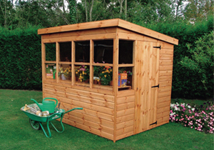 Shedlands - Sun Pent wooden shed